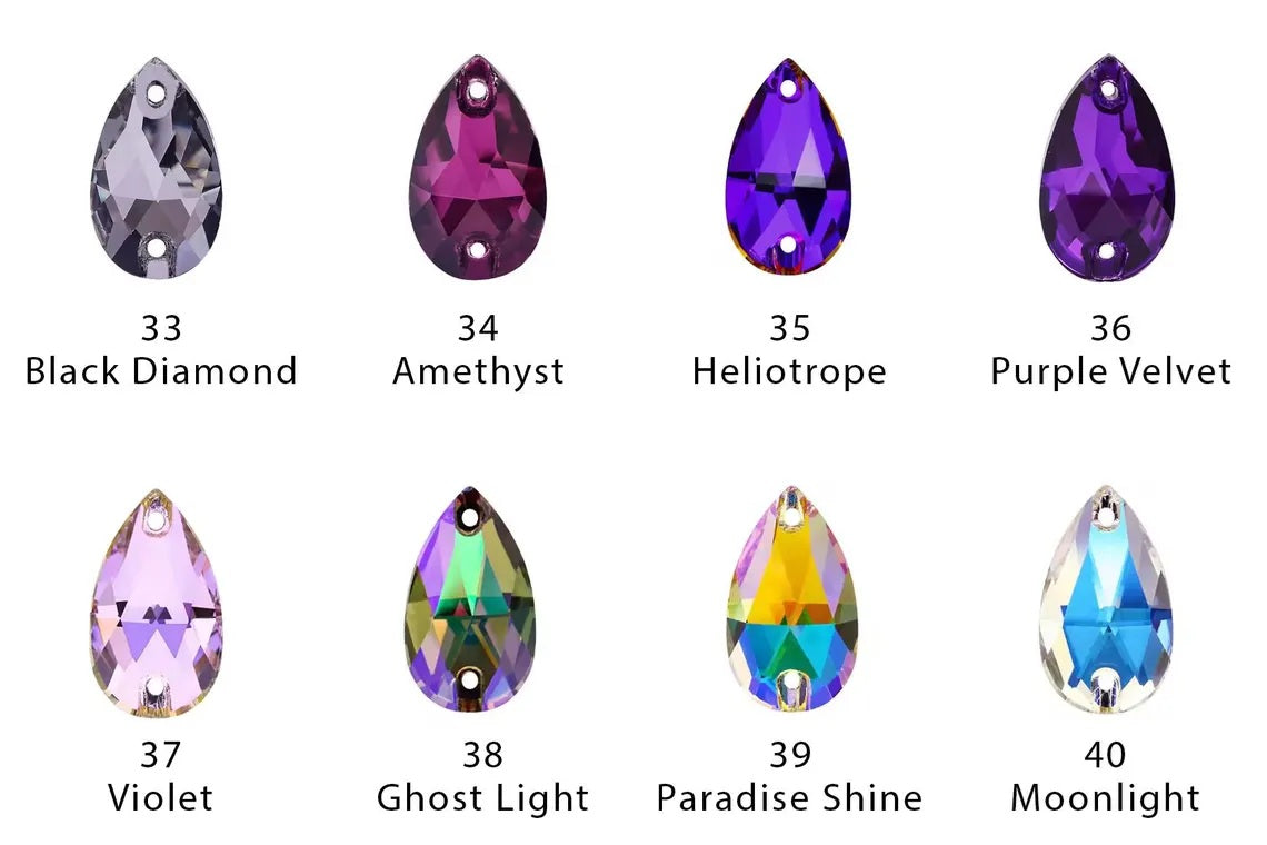 Drop Rhinestone Earrings