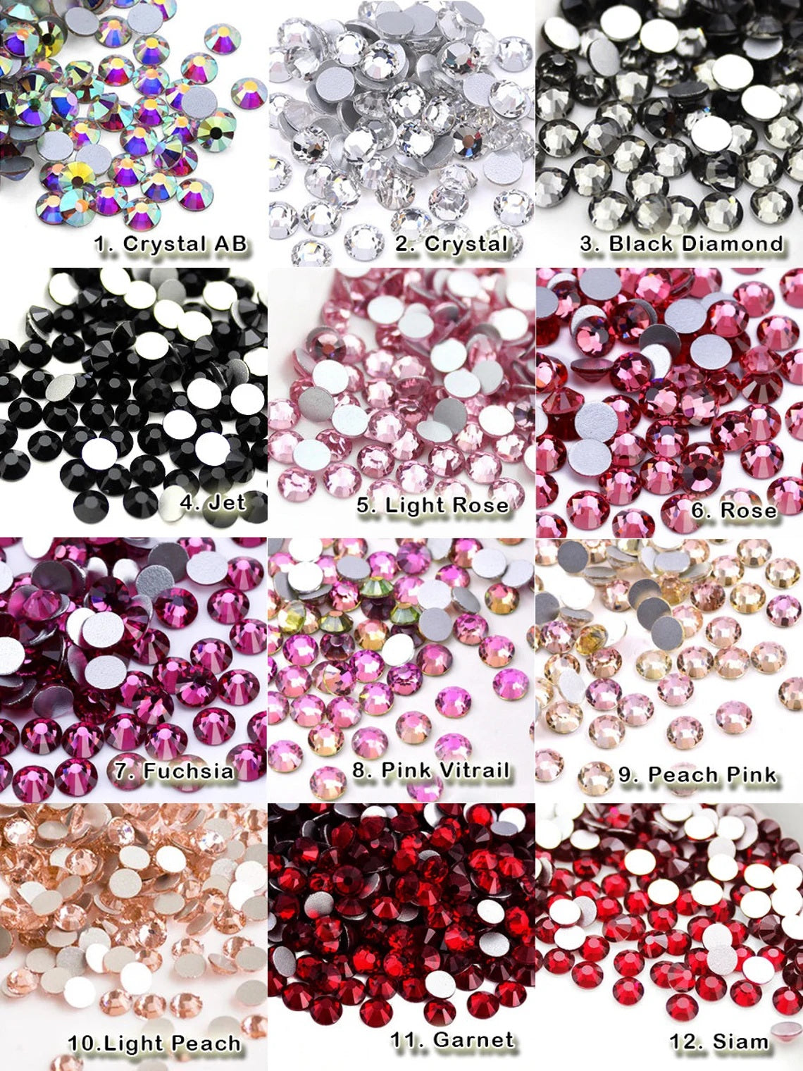 Rhinestone Zipper Tie