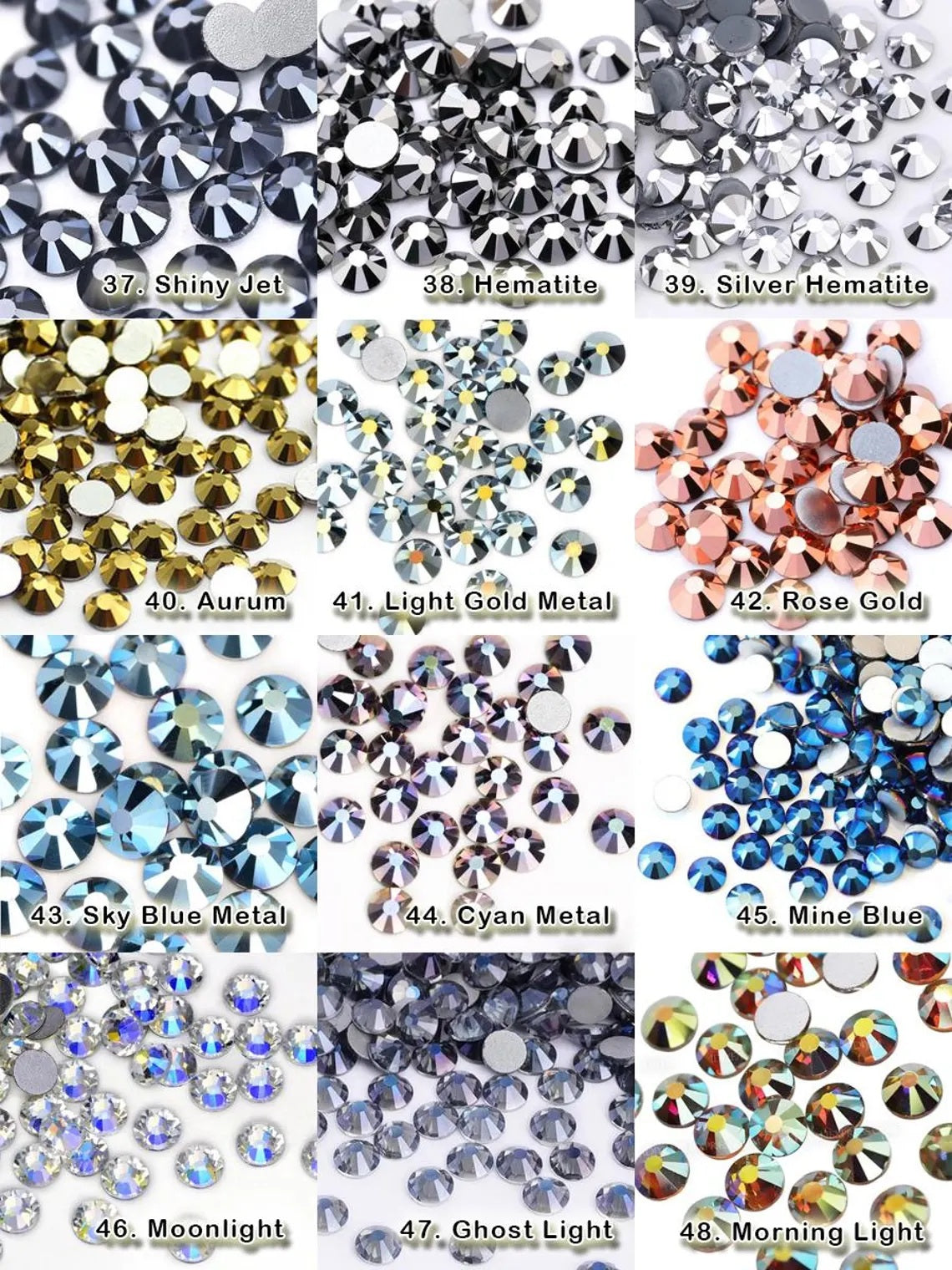 Rhinestone Zipper Tie