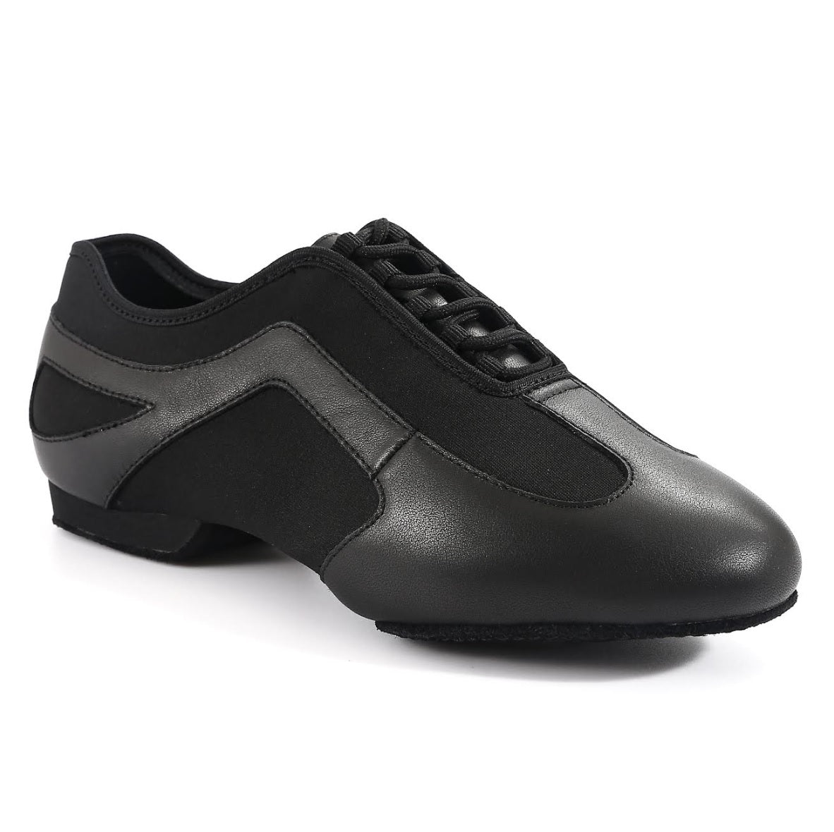 Liberty Dance, L8001-11, Black Fabric-Leather, Split-Sole, 0.5” Heel –  Ballroom Connection