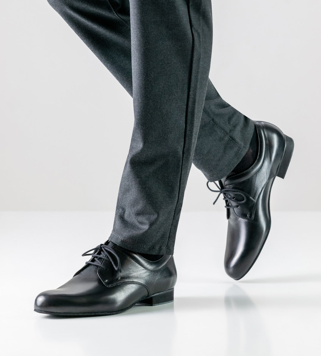 Werner Kern, Arezzo, Black Nappa Leather, 2cm Micro Heel