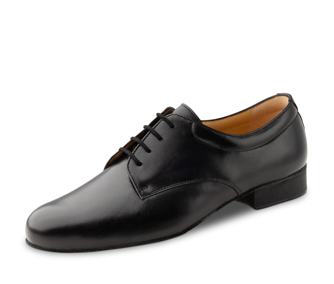 Werner Kern, Padua, Black Nappa Leather, 2cm Micro Heel
