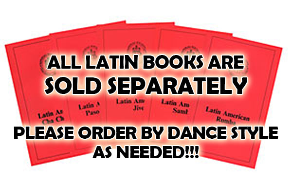 Latin American ISTD Manuals - SOLD SEPARATELY