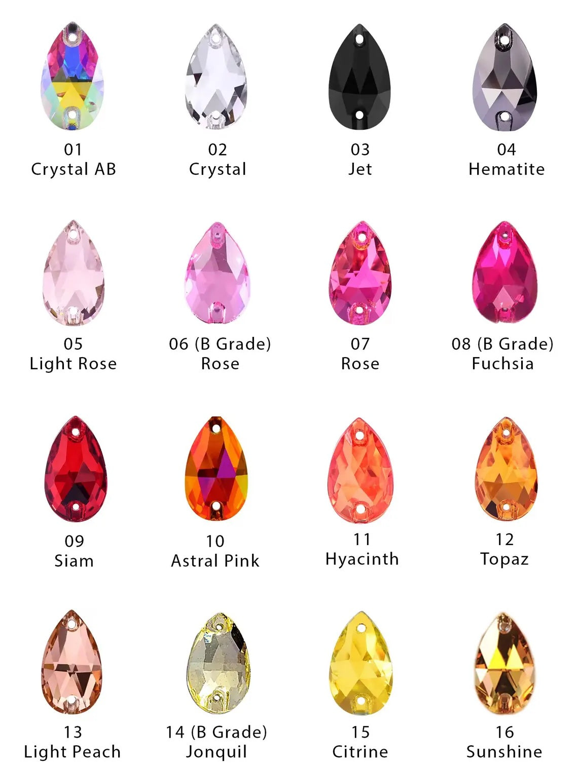 Drop Rhinestone Earrings