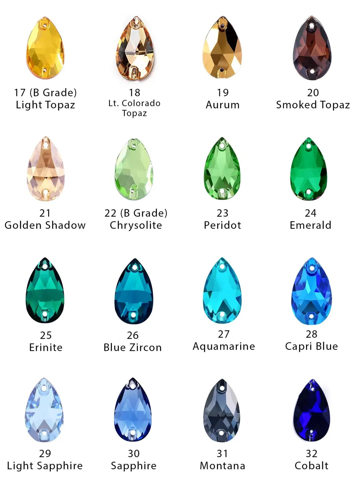 Drop Rhinestone Earrings
