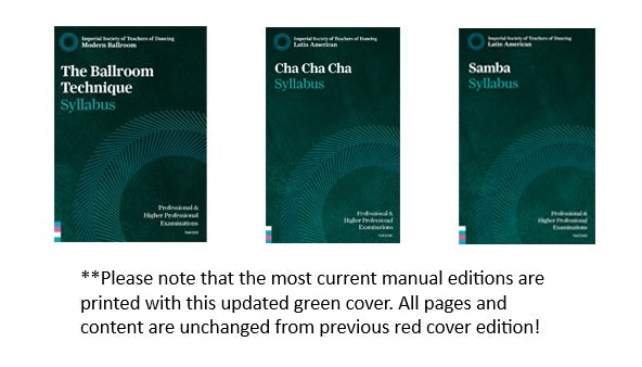 Latin American ISTD Manuals - SOLD SEPARATELY