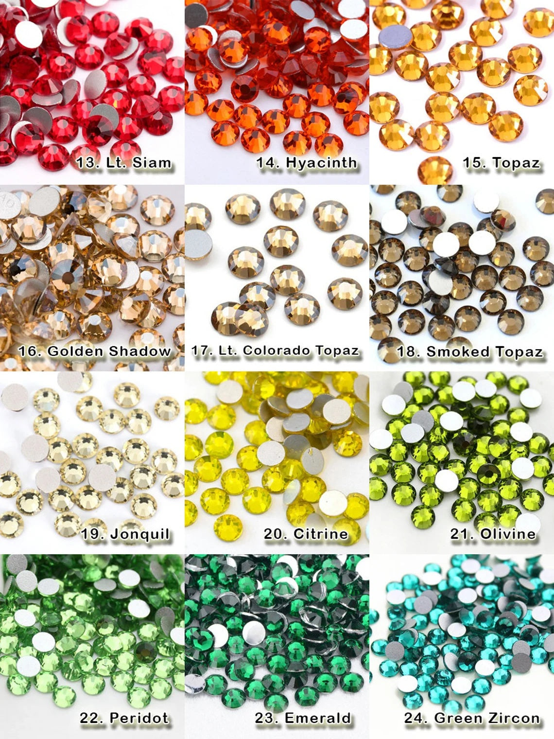 Rhinestone Zipper Tie